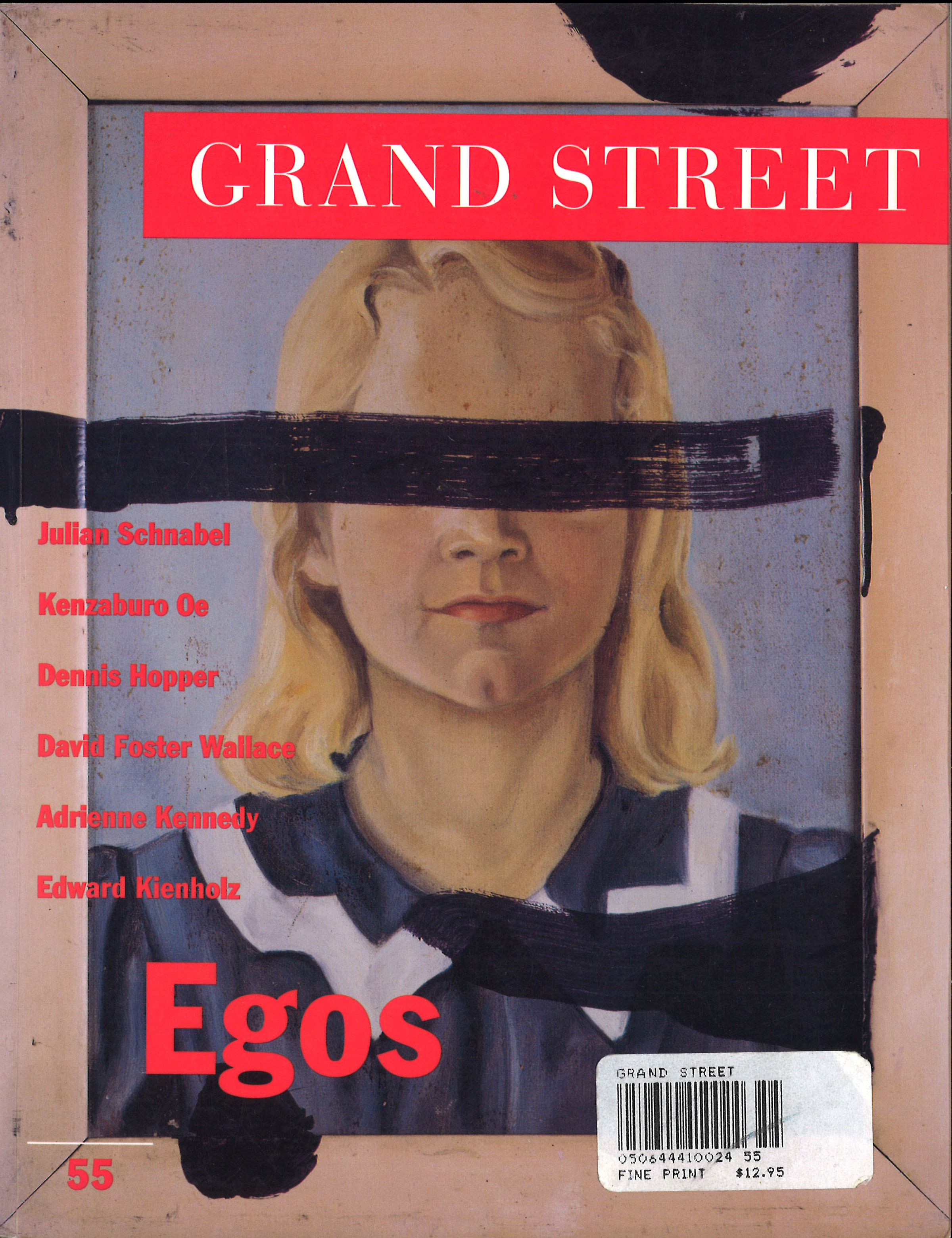 <em>Grand Street</em> no. 55 (Winter 1996), Egos (cover)